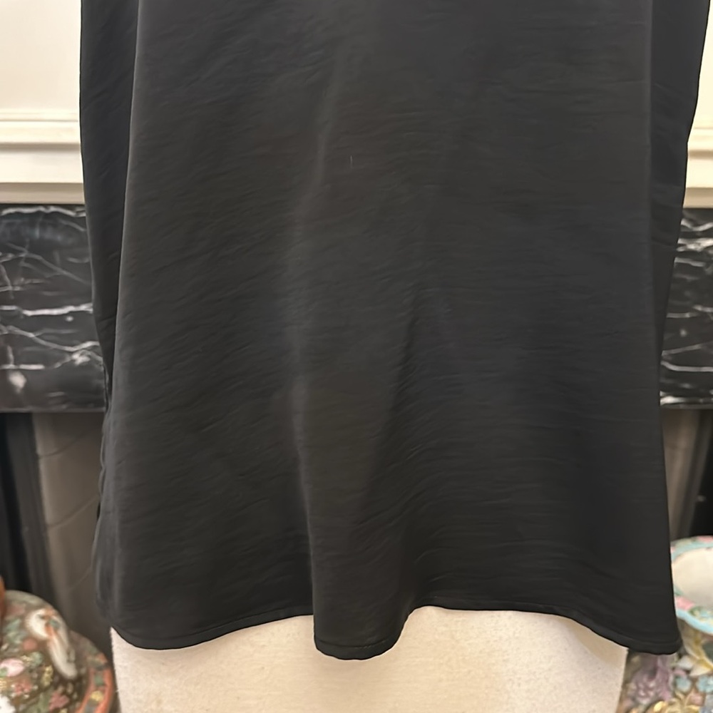 “A new day” Elegant Black silky Women's camisole Top - Picture 3 of 6